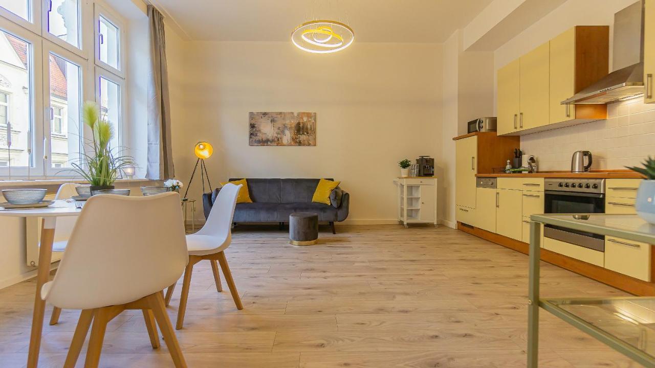 CityApartment - 53 m², 2 Zimmer, zentral, Netflix, Küche, Waschmaschine Cottbus Exterior foto