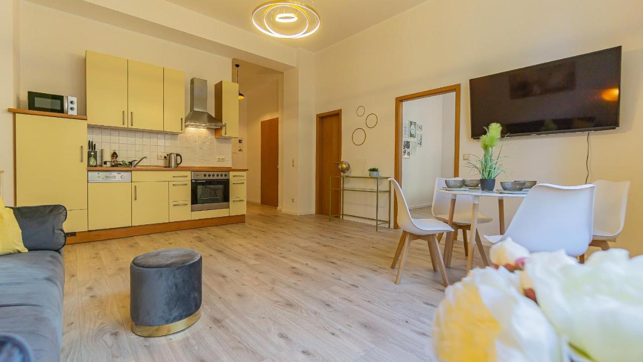 CityApartment - 53 m², 2 Zimmer, zentral, Netflix, Küche, Waschmaschine Cottbus Exterior foto