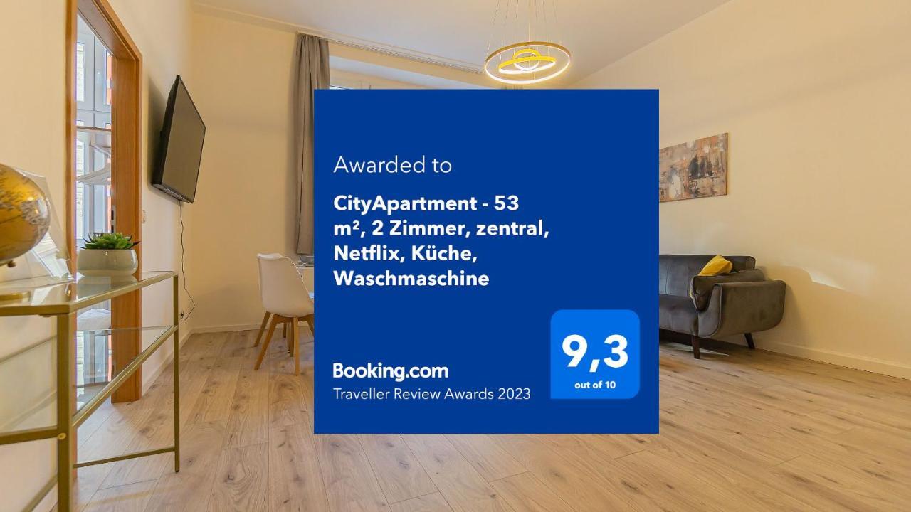 CityApartment - 53 m², 2 Zimmer, zentral, Netflix, Küche, Waschmaschine Cottbus Exterior foto